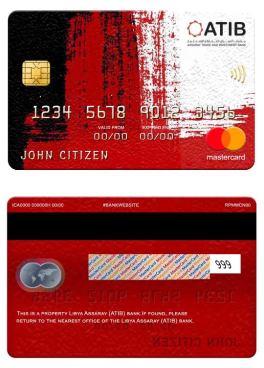 Libya Assaray (ATIB) bank mastercard